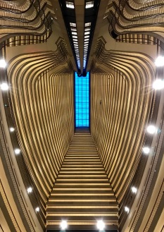 Looking Up in the Marriott Marquis